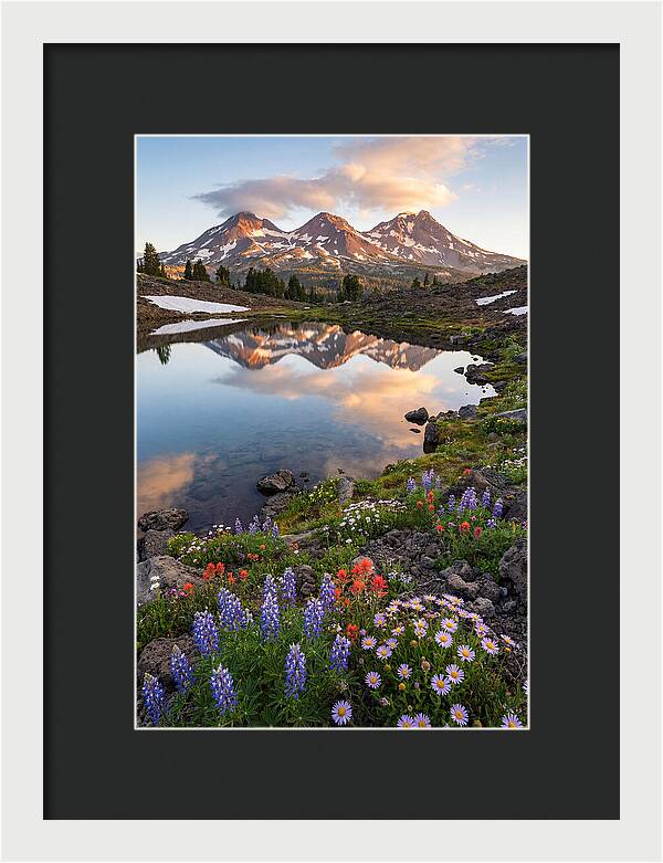 Three Sisters Wilderness Sunrise