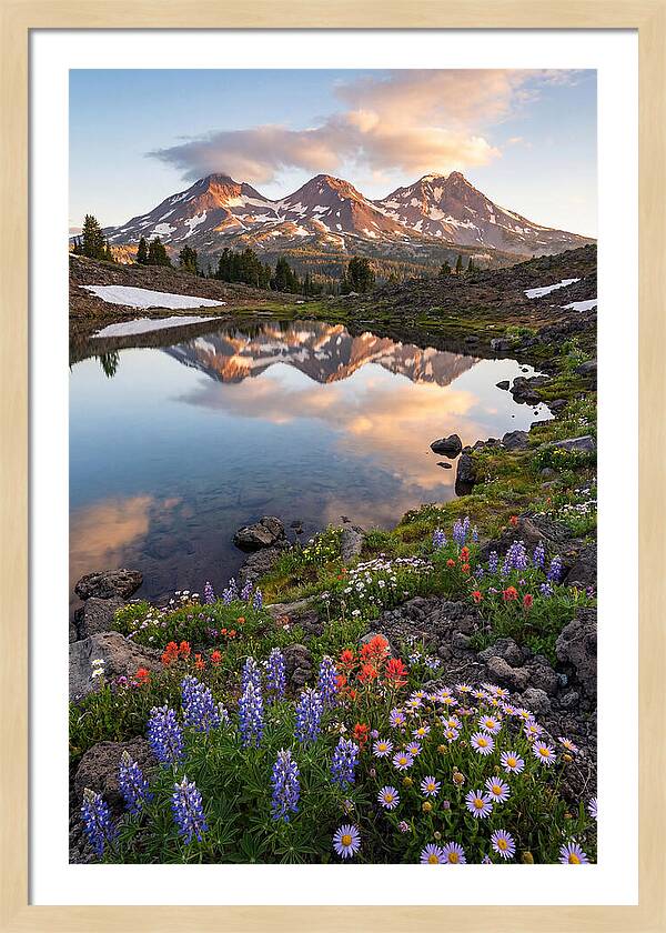 Three Sisters Wilderness Sunrise