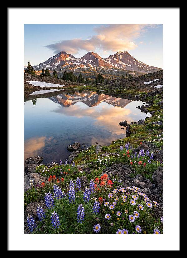 Three Sisters Wilderness Sunrise