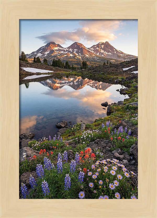Three Sisters Wilderness Sunrise