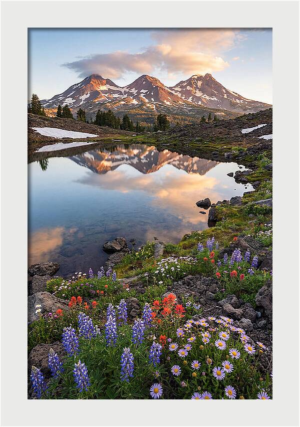 Three Sisters Wilderness Sunrise