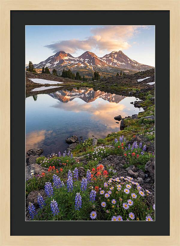 Three Sisters Wilderness Sunrise