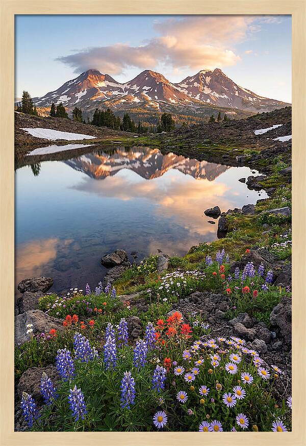 Three Sisters Wilderness Sunrise