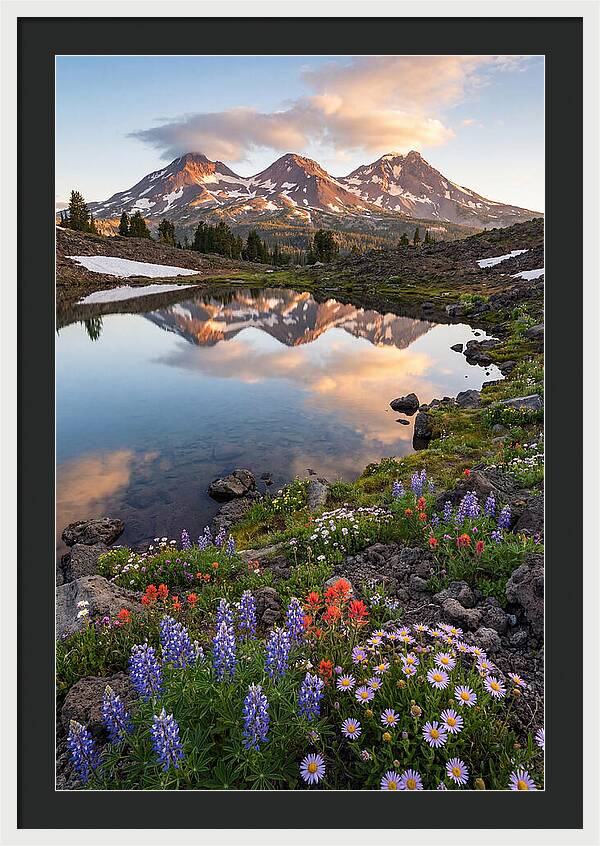 Three Sisters Wilderness Sunrise