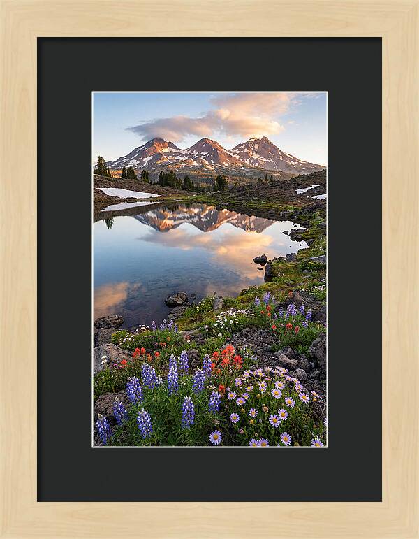 Three Sisters Wilderness Sunrise