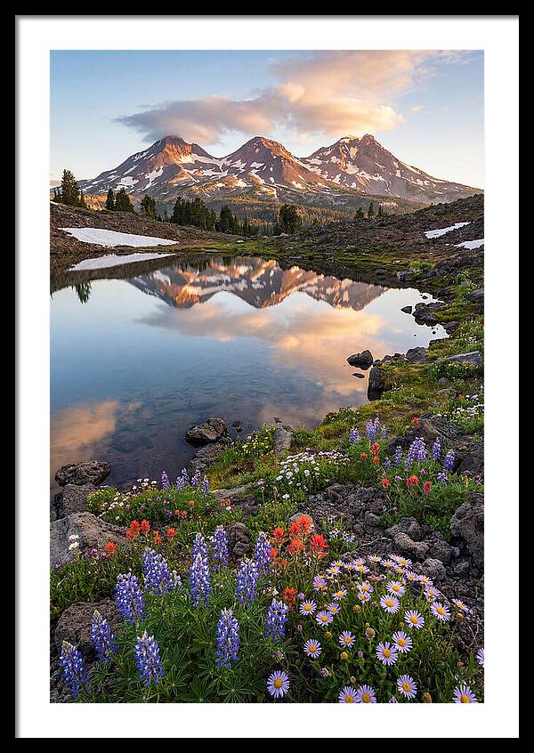 Three Sisters Wilderness Sunrise