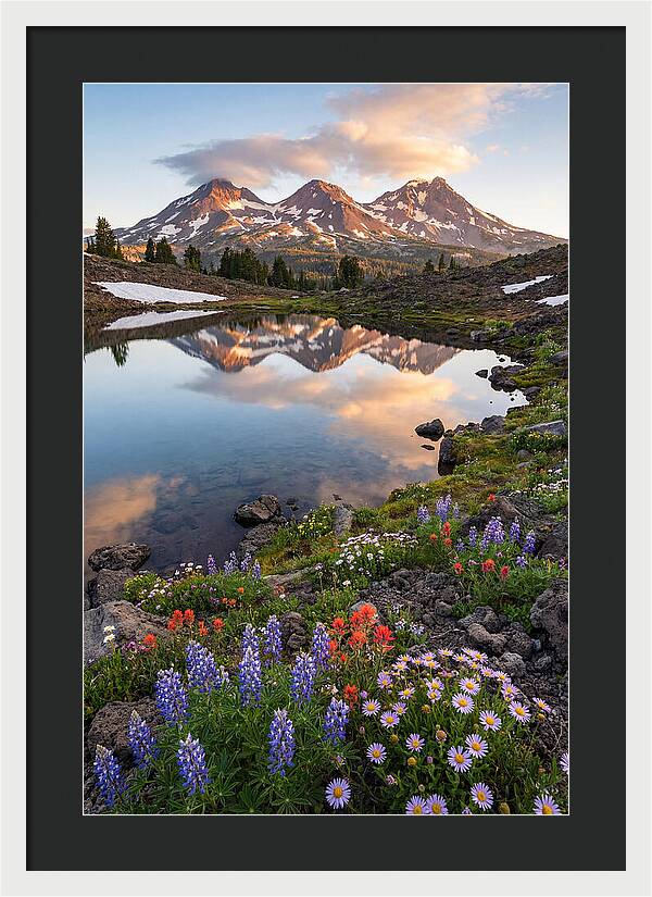 Three Sisters Wilderness Sunrise