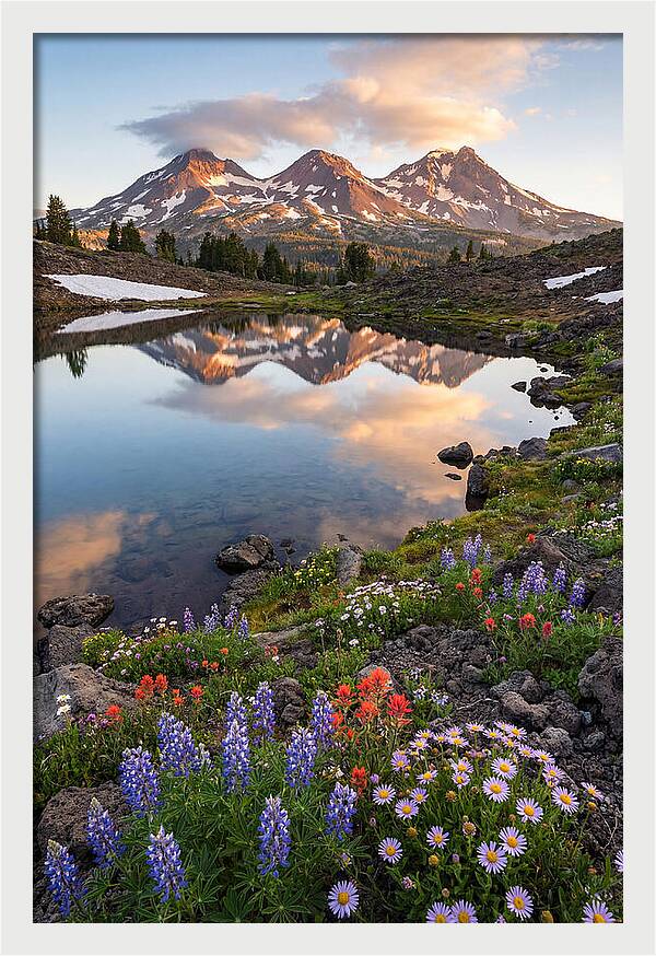 Three Sisters Wilderness Sunrise