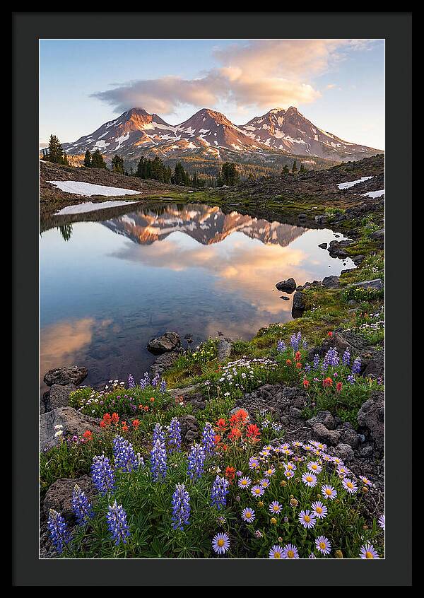 Three Sisters Wilderness Sunrise