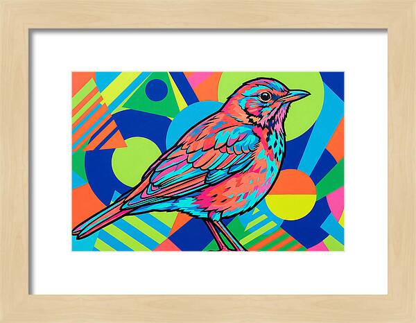 Thrush In Vibrant Colors
