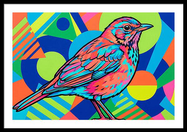 Thrush In Vibrant Colors