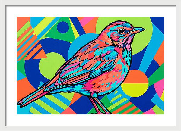 Thrush In Vibrant Colors