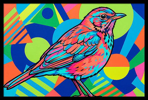 Thrush In Vibrant Colors