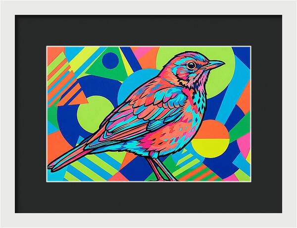 Thrush In Vibrant Colors