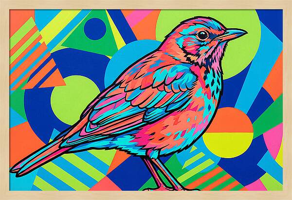 Thrush In Vibrant Colors