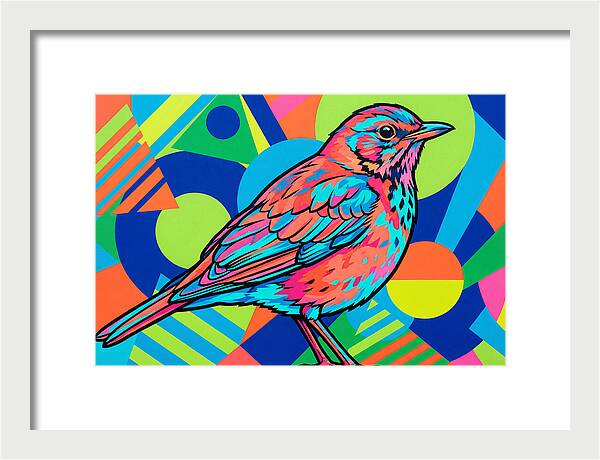 Thrush In Vibrant Colors