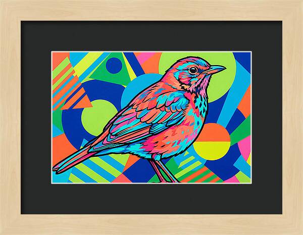 Thrush In Vibrant Colors