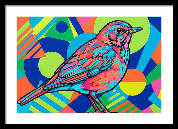 Thrush In Vibrant Colors