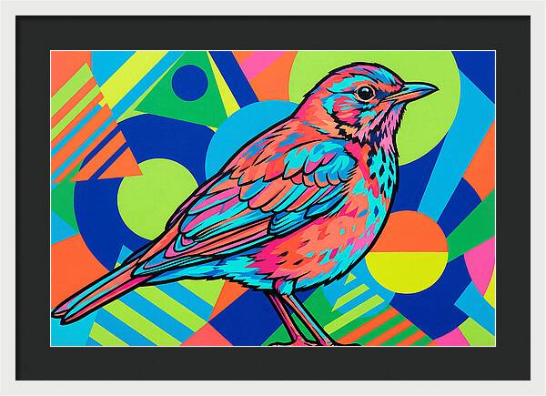 Thrush In Vibrant Colors