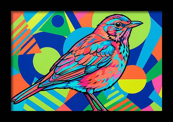 Thrush In Vibrant Colors