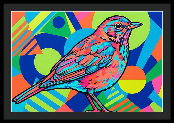 Thrush In Vibrant Colors
