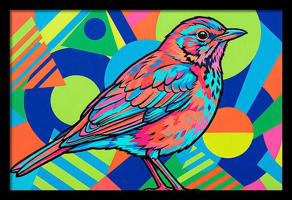 Thrush In Vibrant Colors