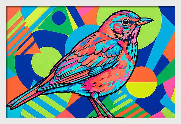 Thrush In Vibrant Colors