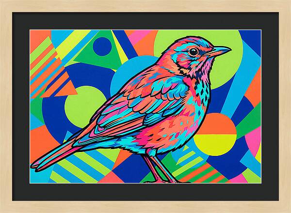 Thrush In Vibrant Colors
