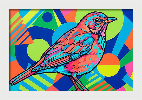 Thrush In Vibrant Colors