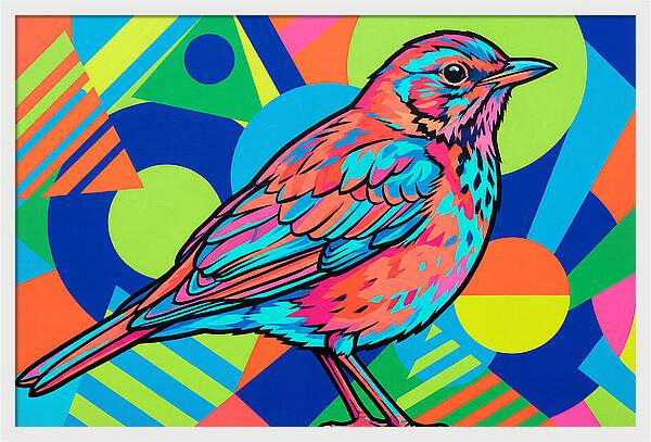 Thrush In Vibrant Colors