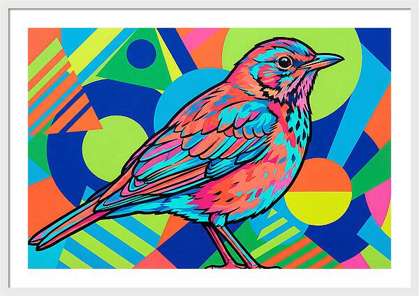 Thrush In Vibrant Colors