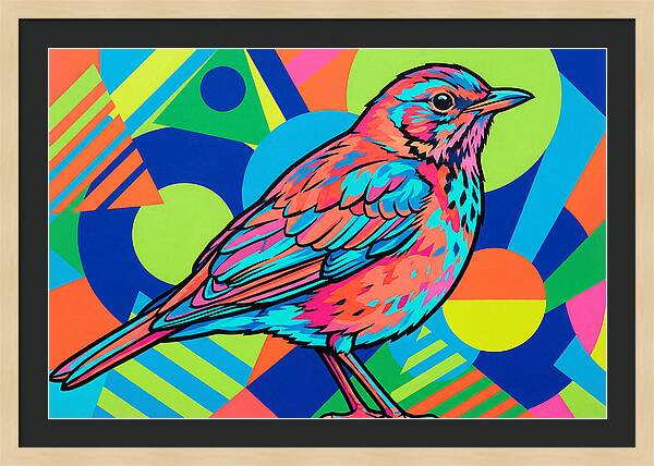 Thrush In Vibrant Colors
