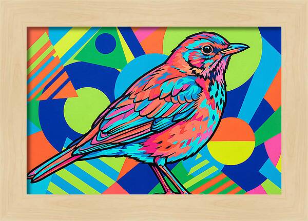 Thrush In Vibrant Colors