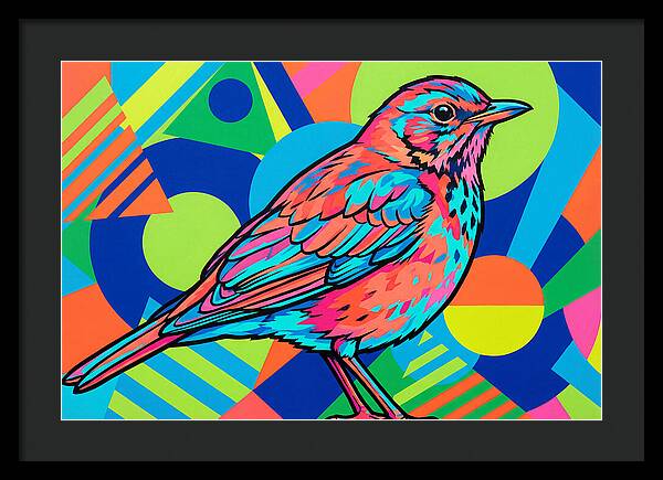Thrush In Vibrant Colors