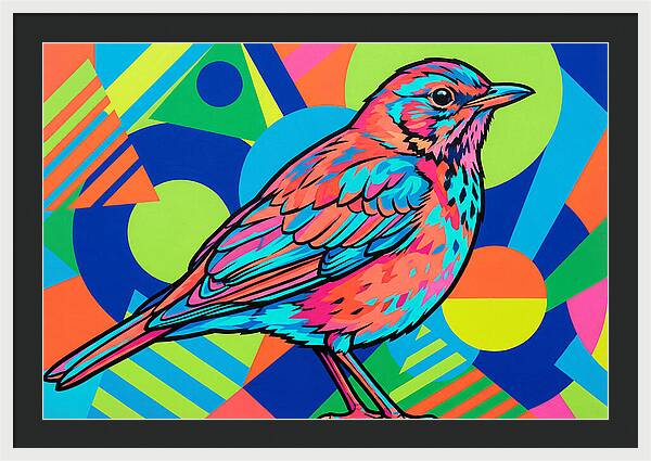 Thrush In Vibrant Colors