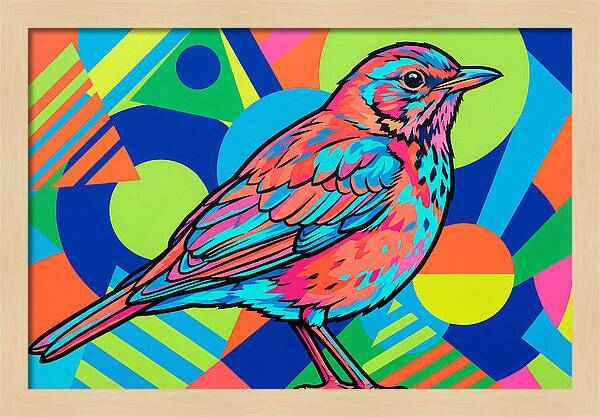 Thrush In Vibrant Colors