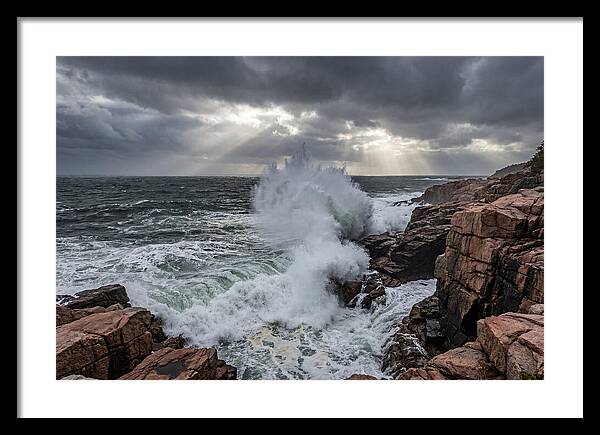 Thunder Hole Erupts In Storm