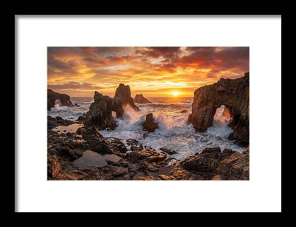 Thunder Hole Sunset Splendor