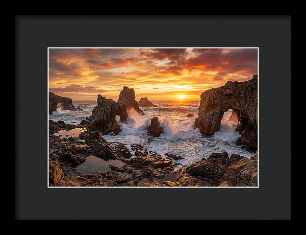 Thunder Hole Sunset Splendor