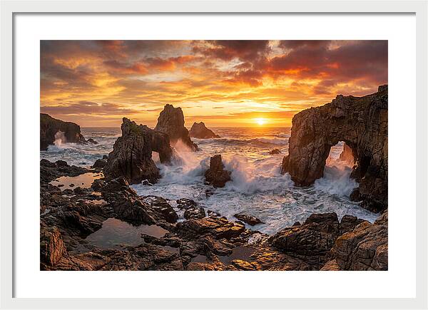 Thunder Hole Sunset Splendor