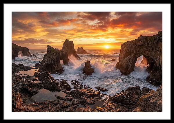 Thunder Hole Sunset Splendor