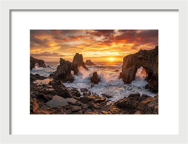 Thunder Hole Sunset Splendor