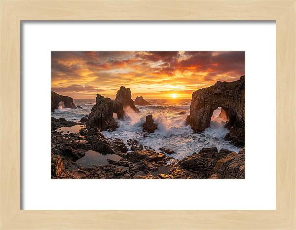 Thunder Hole Sunset Splendor