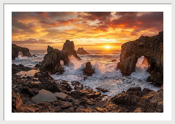 Thunder Hole Sunset Splendor