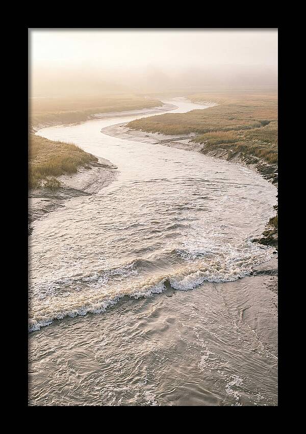 Tidal Bore Rushing Inland