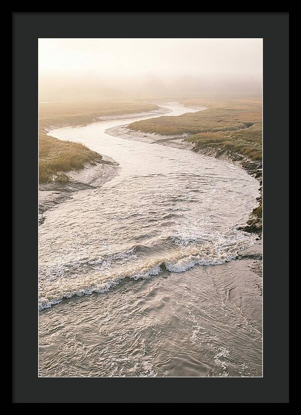 Tidal Bore Rushing Inland