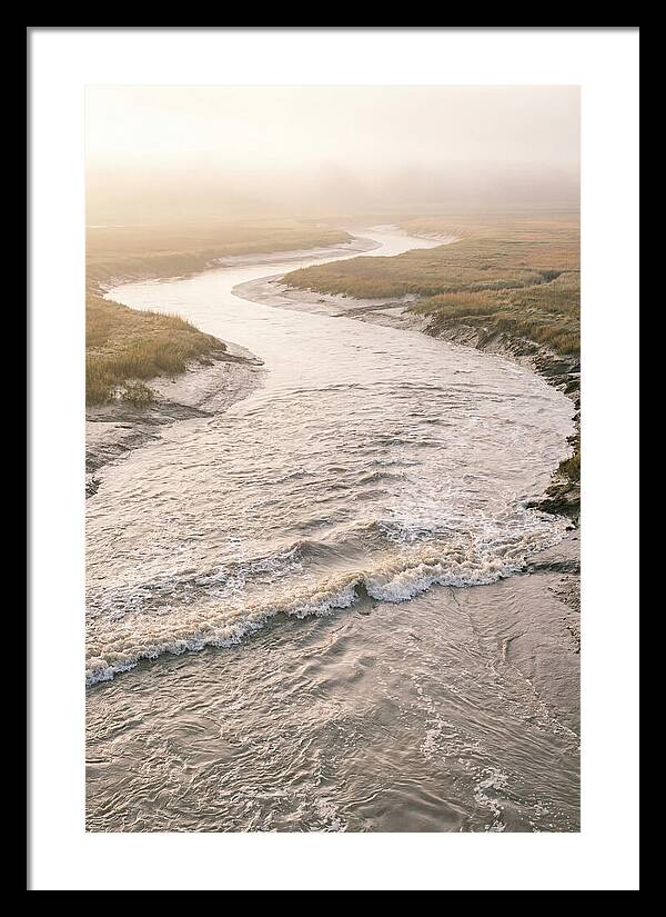 Tidal Bore Rushing Inland