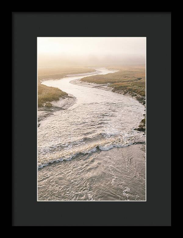 Tidal Bore Rushing Inland