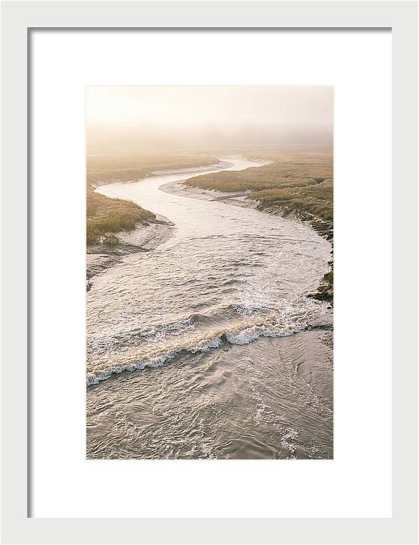 Tidal Bore Rushing Inland