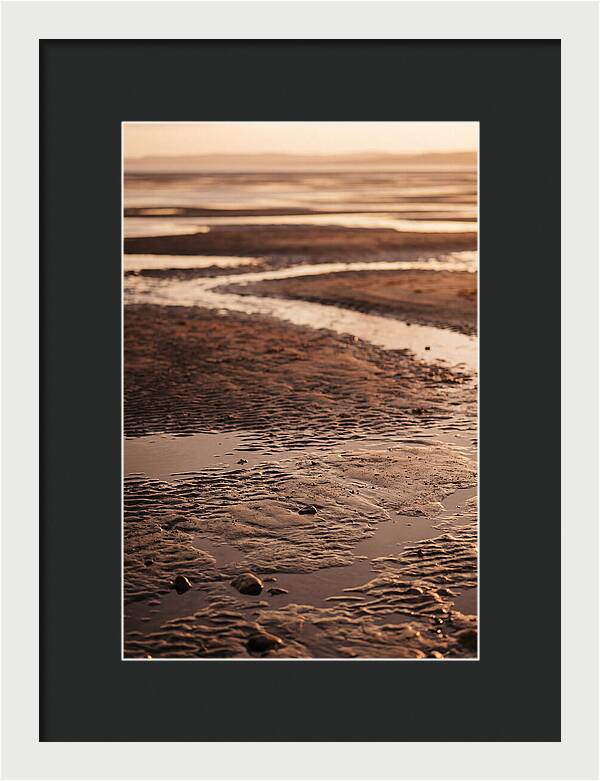 Tidal Flats At Low Tide